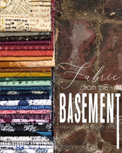 Load image into Gallery viewer, Fabric from the Basement Fat Eighths Bundle
