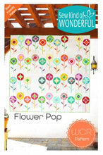 Load image into Gallery viewer, Flower Pop Quilt Pattern
