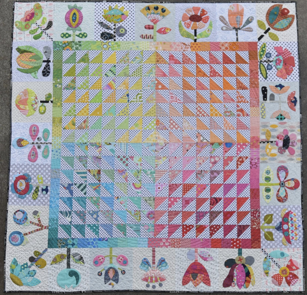 Meadow Quilt Pattern. Jen Kingwell Designs