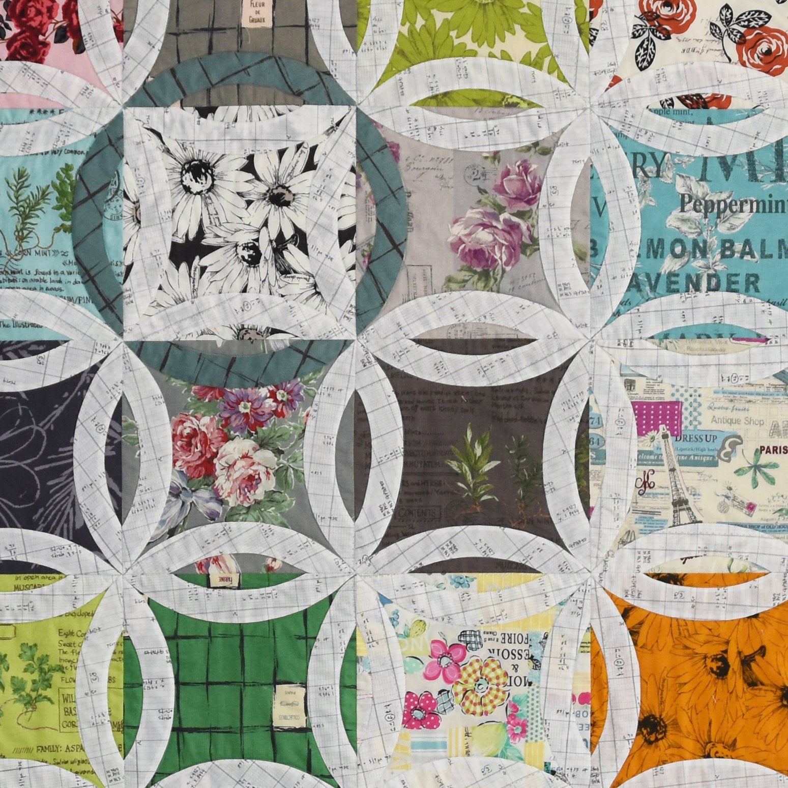 My Wedding Ring Quilt Pattern – Sewing Party, image size:1549x1549