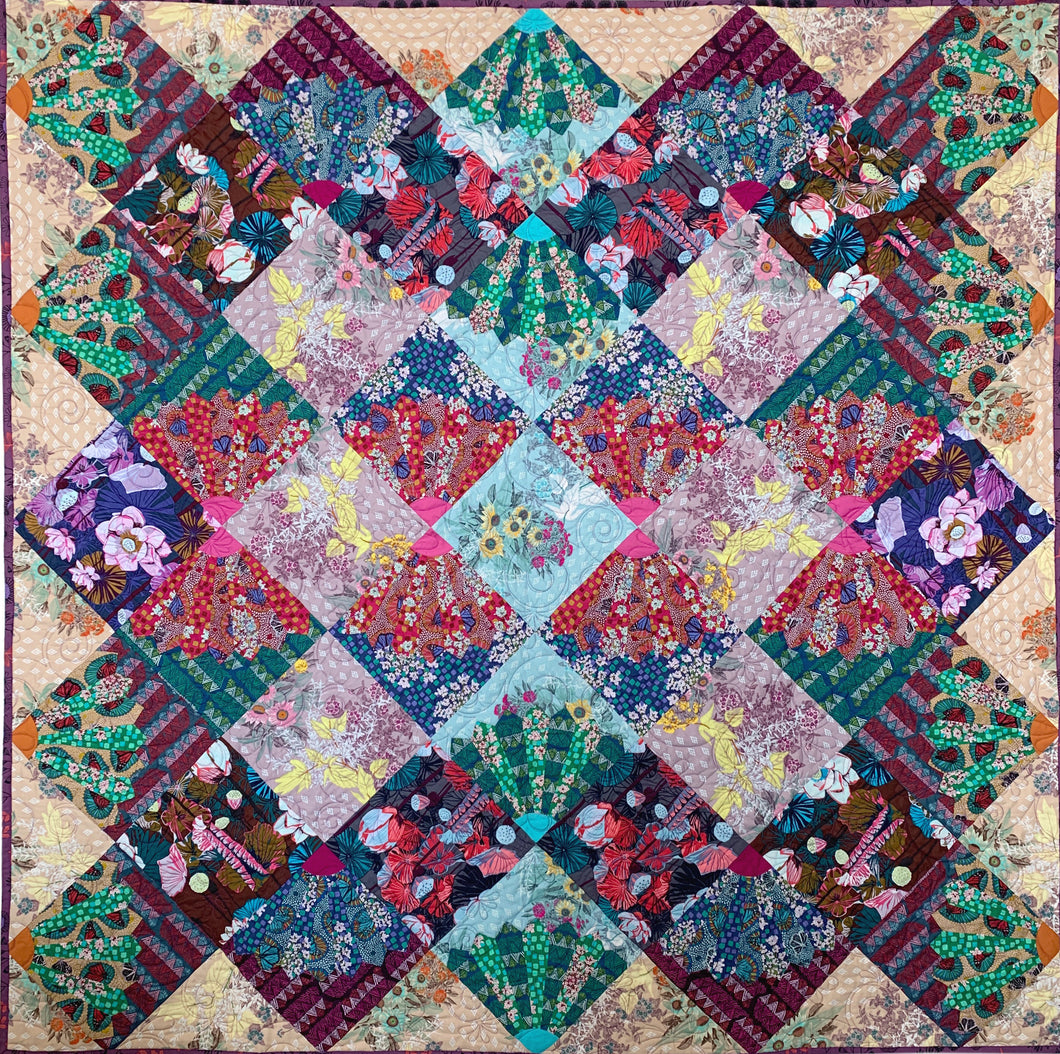 One Mile Radiant Quilt Pattern