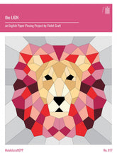 Load image into Gallery viewer, The Lion Quilt Pattern By Violet Craft
